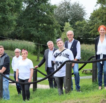 Gruppenfoto Abschluss der Werkerauszubildende