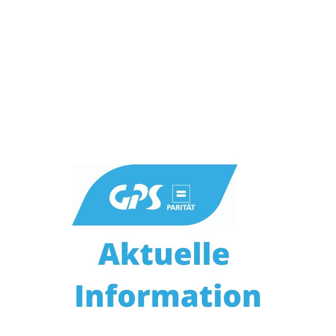 GPS Parität Logo mit Beschriftung "Aktuelle Information"