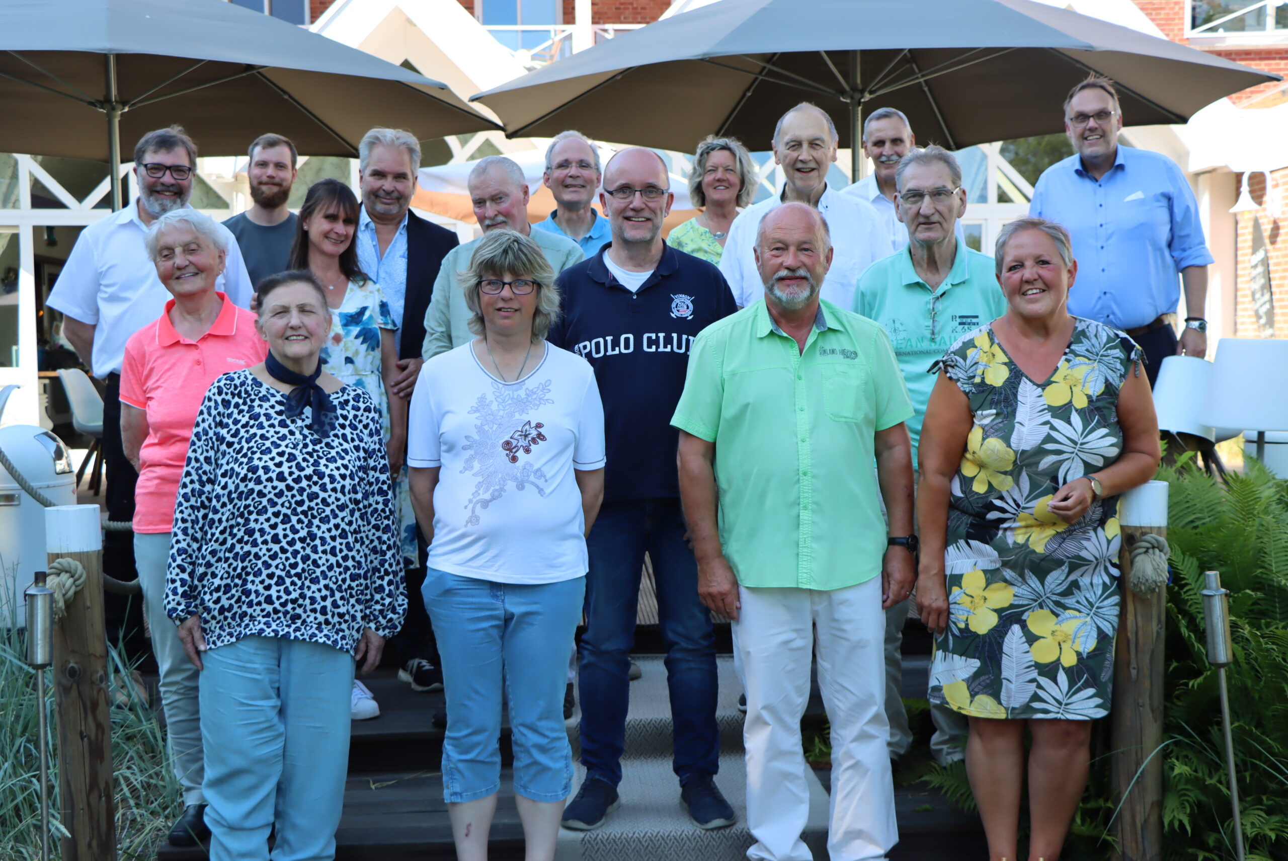 Gruppenfoto Ehrenamtliche der GPS